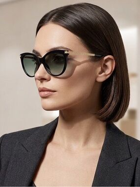 New,  JIMMY CHOO Sunglasses AXELLE/G/S 90790 Authentic